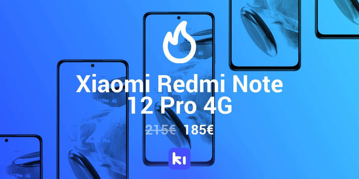 Gran oferta en Miravia! Xiaomi Redmi Note 12 Pro 4G Global · 6GB · 128GB  por solo 185