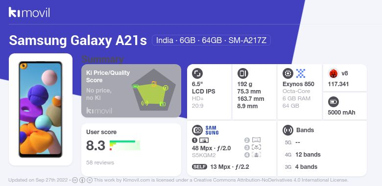 galaxy a21s kimovil