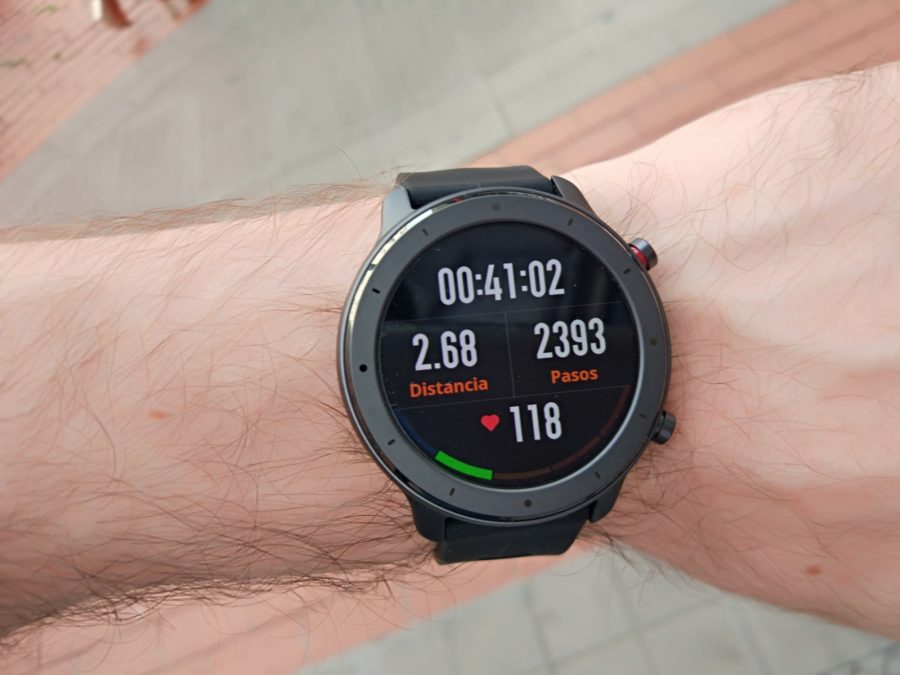 Amazfit gtr 47mm características hot sale