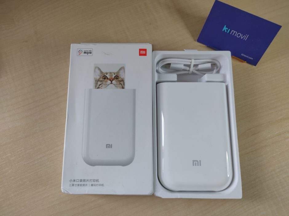 Xiaomi Mijia-Mini impresora AR de bolsillo para fotos, dispositivo