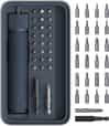 HOTO Juego de Destornilladores Eléctricos, 3.6V con 25 Puntas