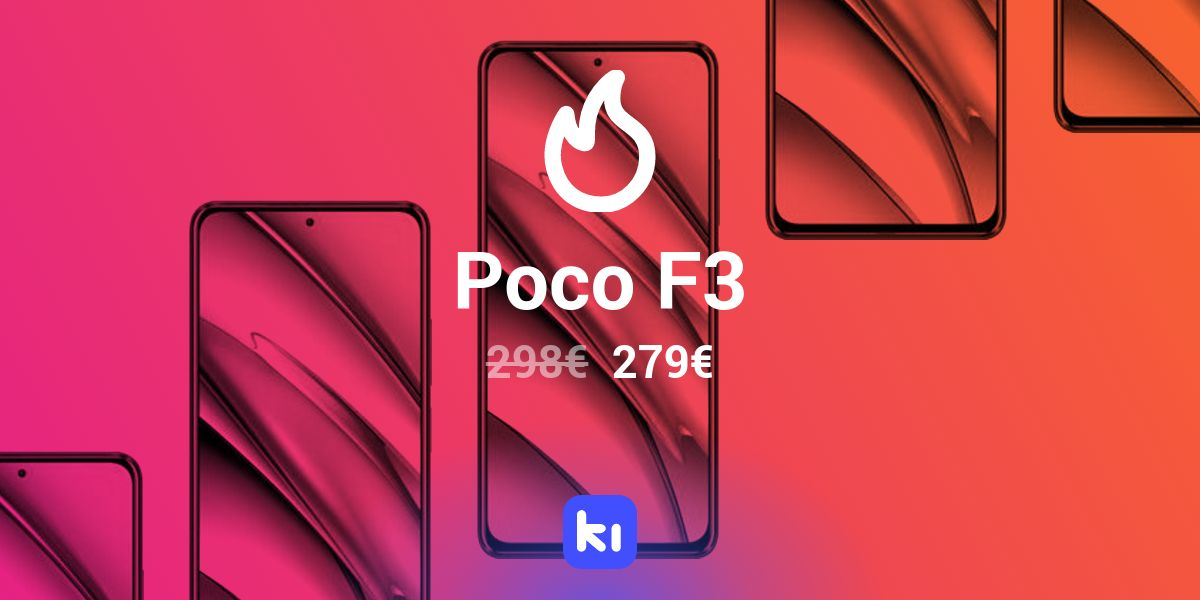 Gran precio para el Xiaomi Poco F3 en Aliexpress. 279€ desde España