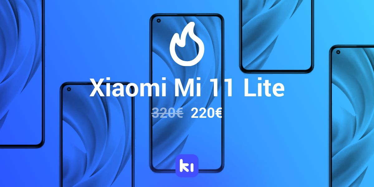 Aliexpress lowers the price of the Xiaomi Mi 11 Lite to € 220