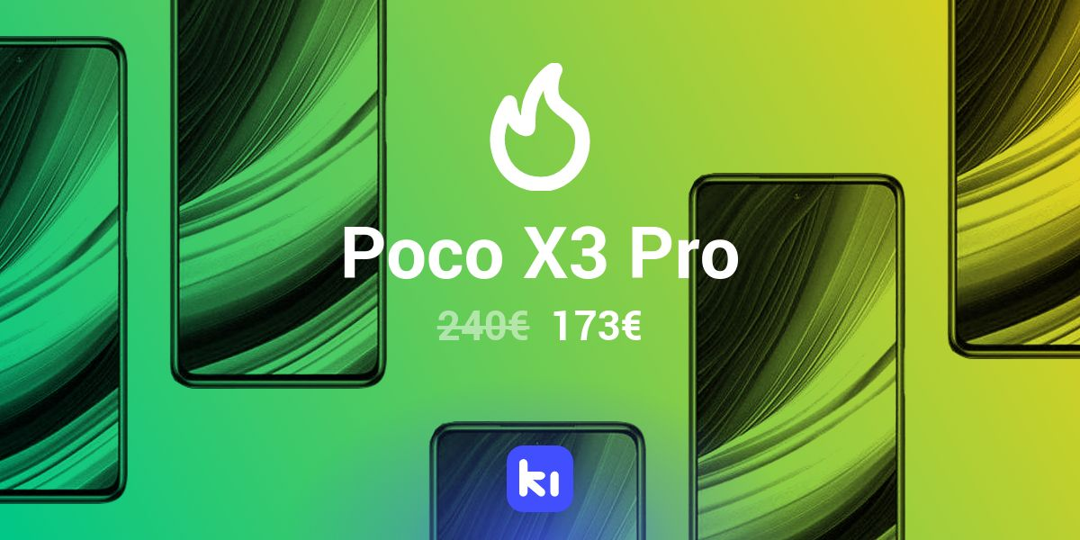 Bajada de precio para el POCO X3 Pro desde España en Aliexpress