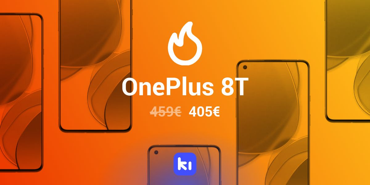 Consigue el OnePlus 8T desde España por 405€