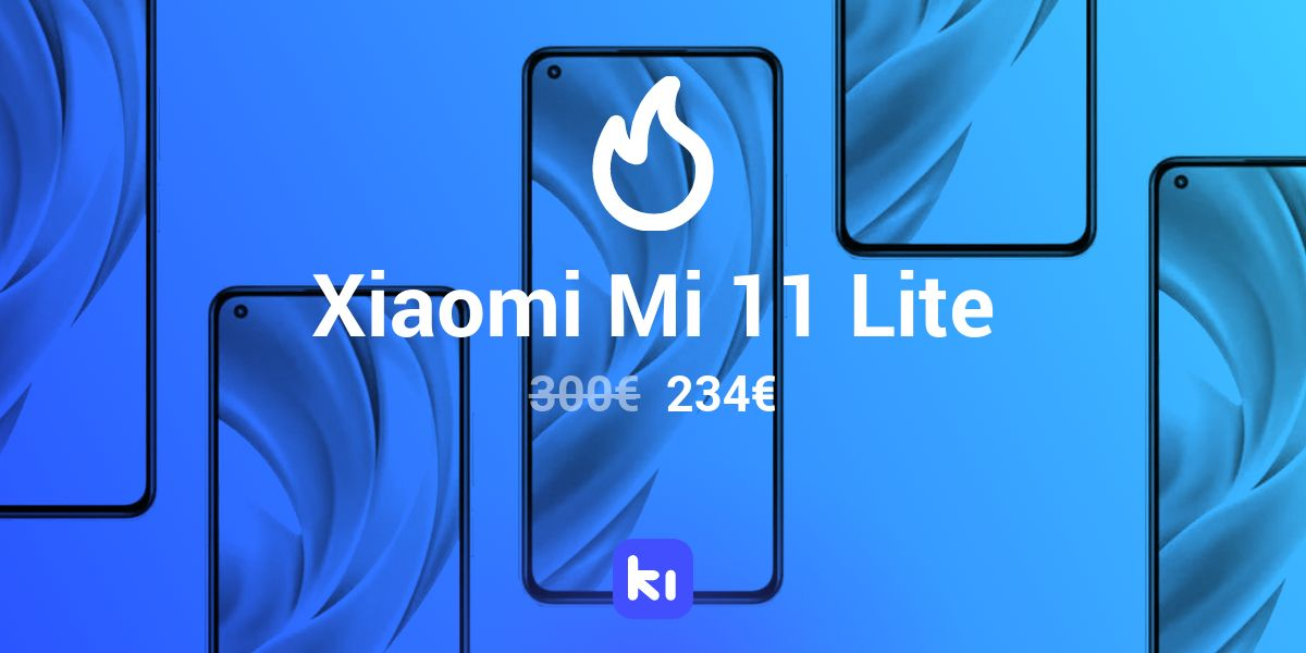 Consigue el Xiaomi Mi 11 Lite por 234€