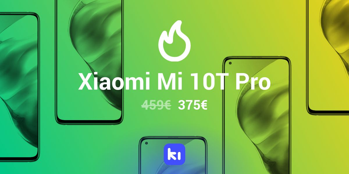 Xiaomi Mi 10T Pro a 375€ desde España