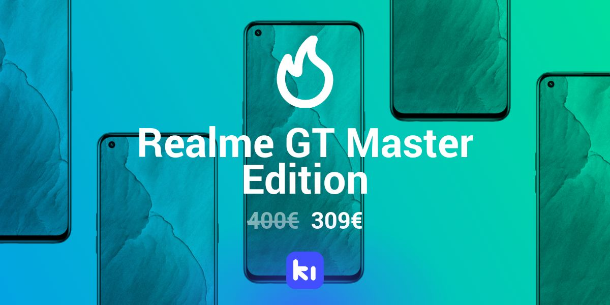 El Realme GT Master Edition con 120Hz y un diseño espectacular es un chollo por este precio