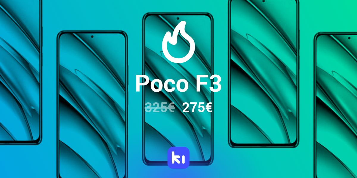 El Poco F3, uno de los top ventas en Kimovil, marca un nuevo precio mínimo con envío desde España