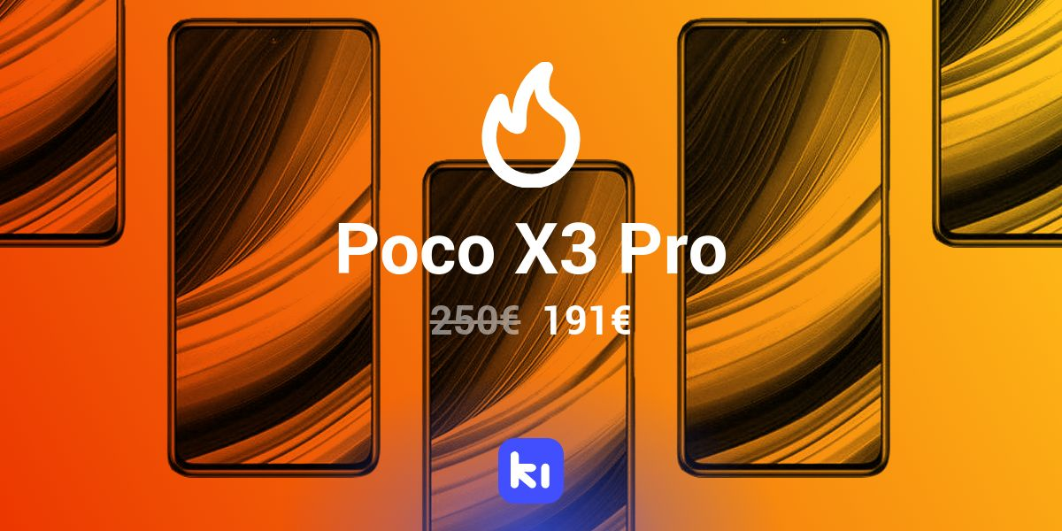 El top ventas de Kimovil Poco X3 Pro aparece hoy rebajado en Aliexpress Plaza