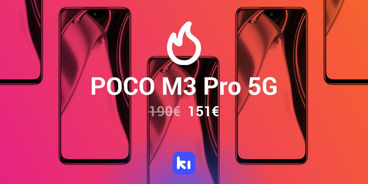 Xiaomi Poco M3 Pro 5G, cobertura 5G y buena batería por un precio ridículo