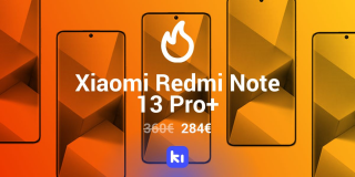 Giztop ofrece el impresionante Xiaomi Redmi Note 13 Pro+ con 12GB de RAM y 256GB por solo 284€