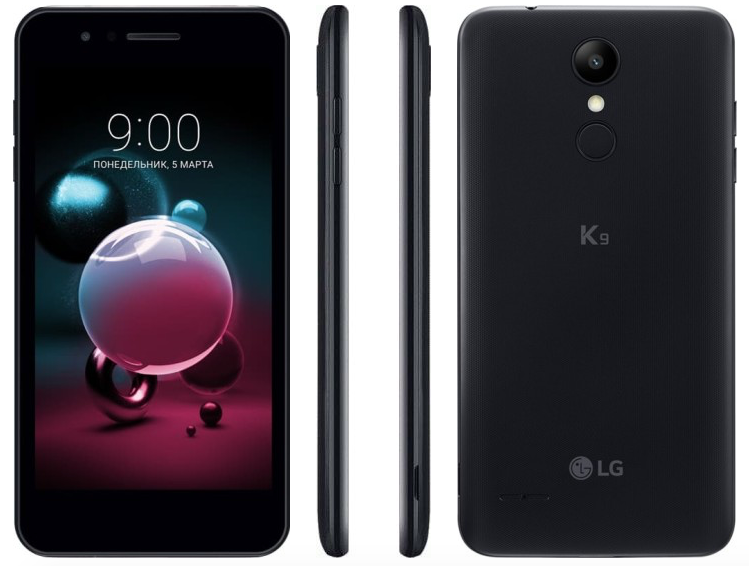 LG K9 Prime con Pantalla HD de 5'0'', Cámara Principal de 8MP, Aurora Black