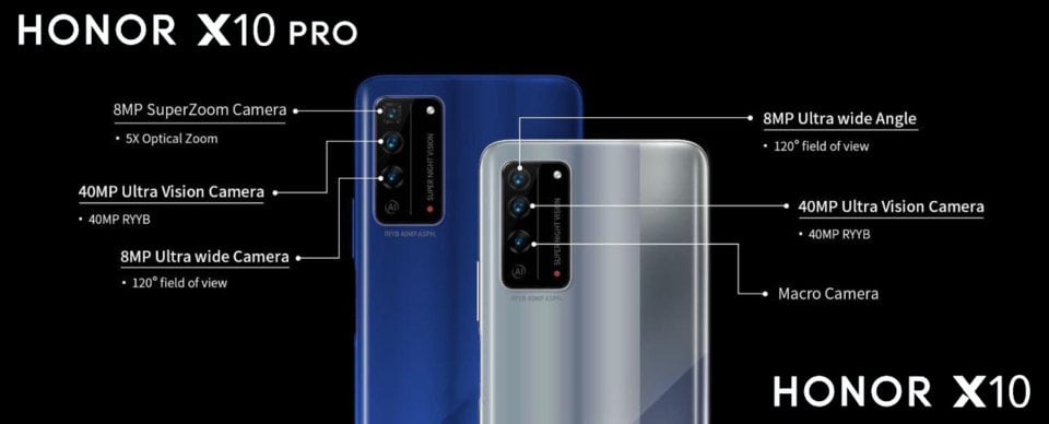 Huawei Honor X10: Meilleur prix, fiche technique et vente pas cher