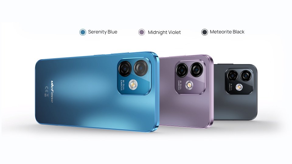 Custodia Per Ulefone Note 16 PRO Con Vetro Temperato - Glitter Oro + Luminoso, Anello Magnetico