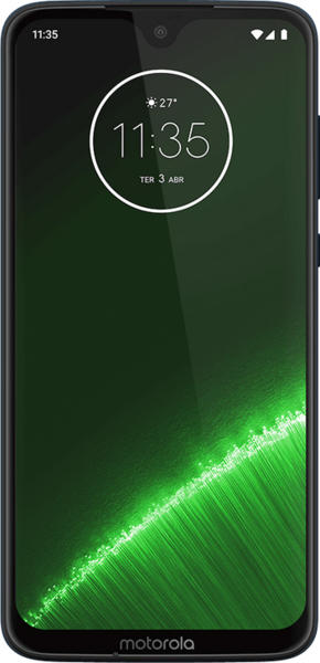Smartphone Motorola Moto G7 ONIX XT1962-4 Android 9.0, Dual chip,  Processador Octa Core 1.8 GHz, Câmera traseira 12mp+5mp e Frontal de