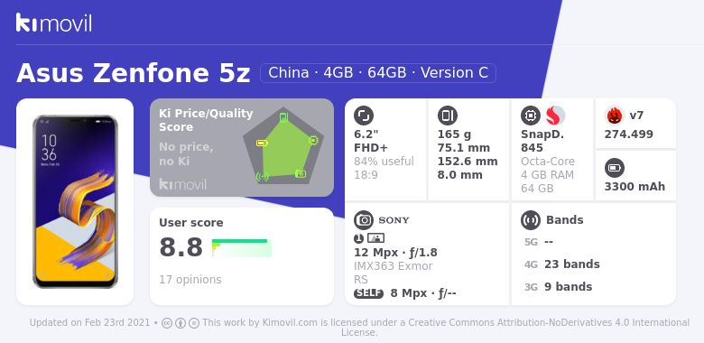 Asus Zenfone 5z: Price, specs and best deals