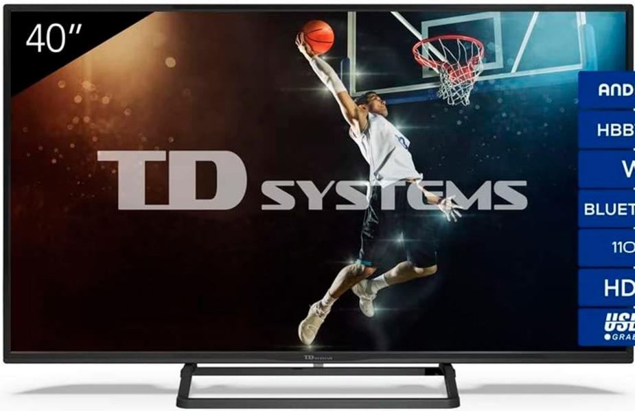 TD Systems - 🔔🔔Oferta flash!! Nuestra Td Systems K40DLM8FS, Smart TV de 40  pulgadas con full HD por 229 € 😱😱 disponible en 👉👉